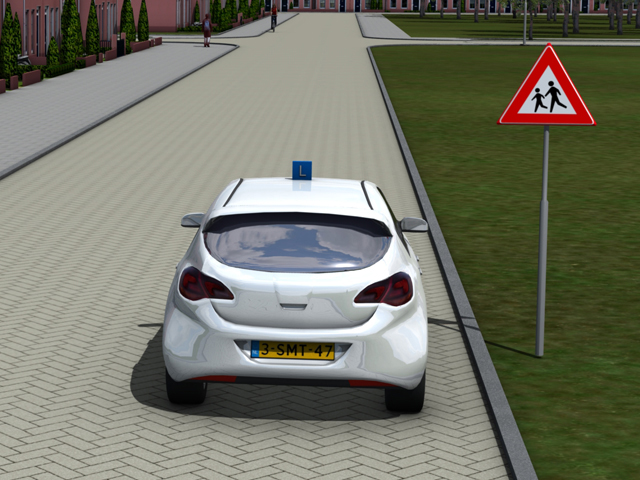 Maximumsnelheid oefenvraag 2 - CBR auto theorie-examen