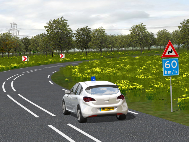 Maximumsnelheid oefenvraag 8 - CBR auto theorie-examen